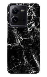 Black Marble Texture Vivo V25 5G Back Cover